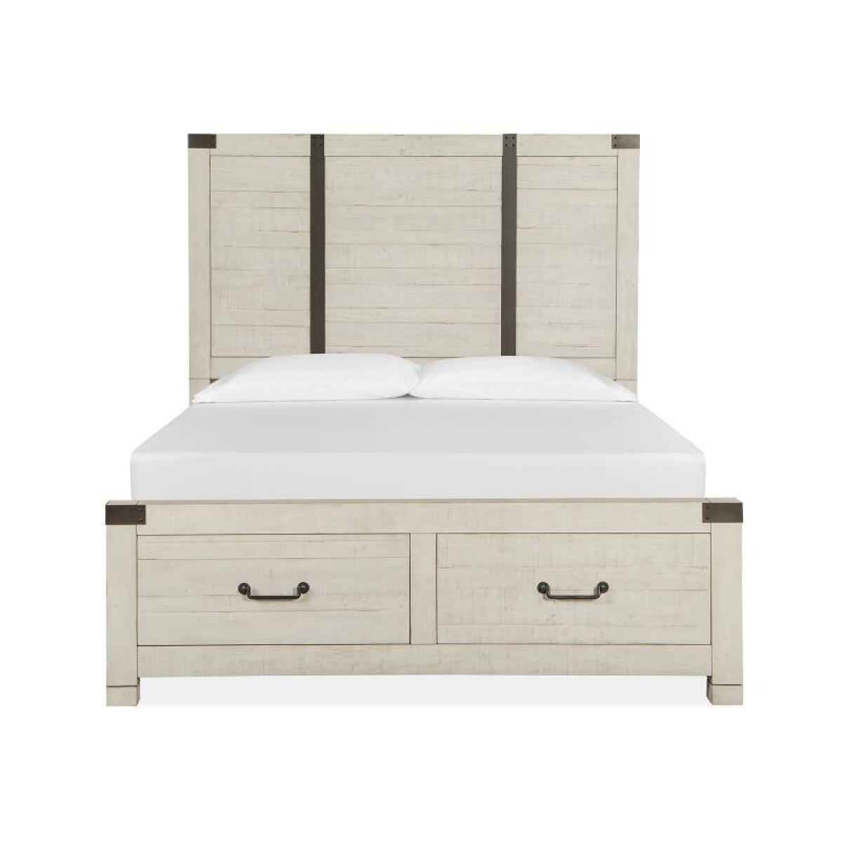 Chesters B5405-54H Wood Queen Panel Bed Headboard KD - Image 2