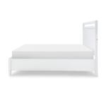 Complete Panel Bed W Storage Ca King White Finish 6/0 Beds Beds 11