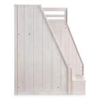 Complete Twin Over Full Bunk Bed Youth Beds Bleached Linen 14