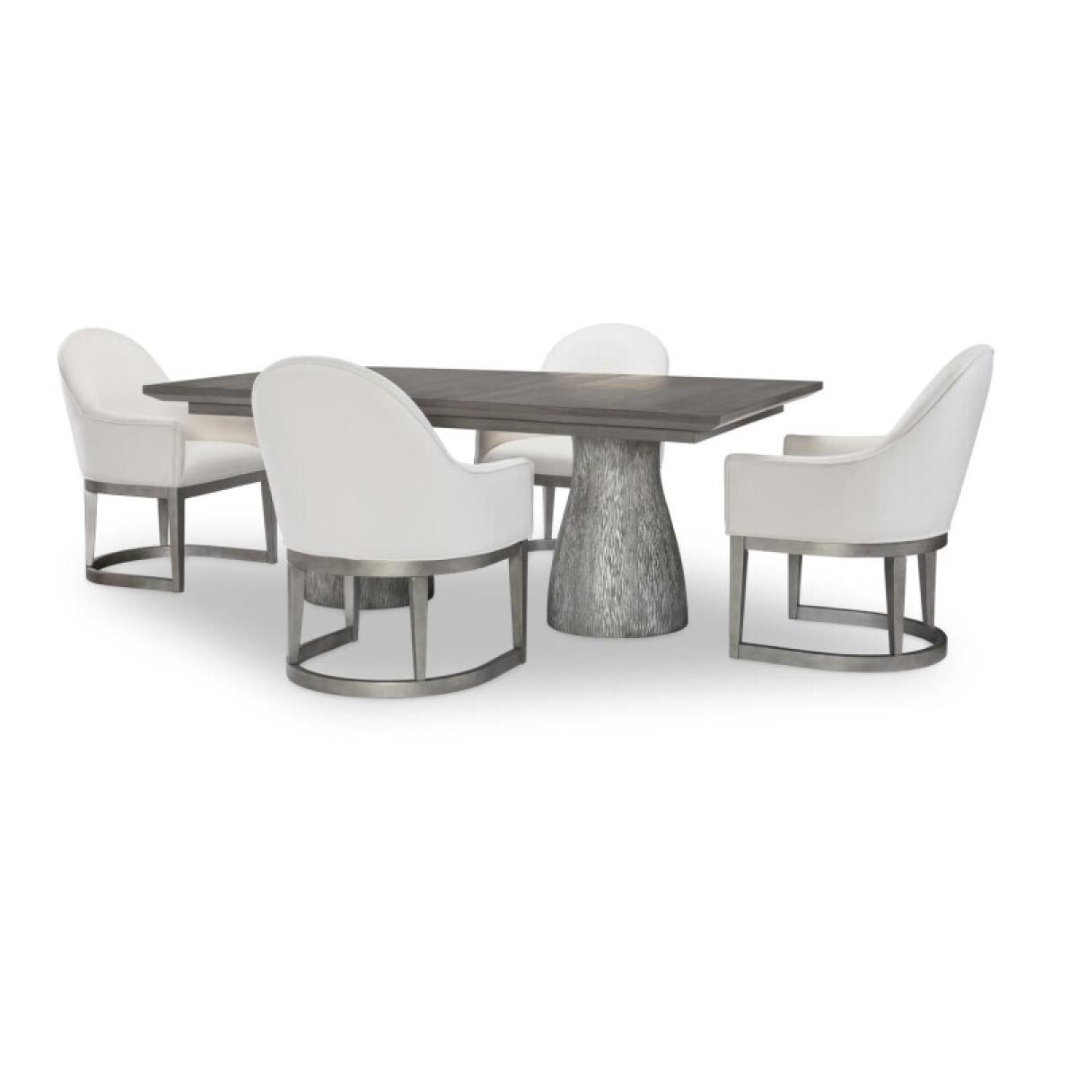 Complete Rectangle Double Pedestal Table Dining Sets Dining Sets 10