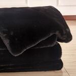 Caparica Throw Blanket Throws Black 10