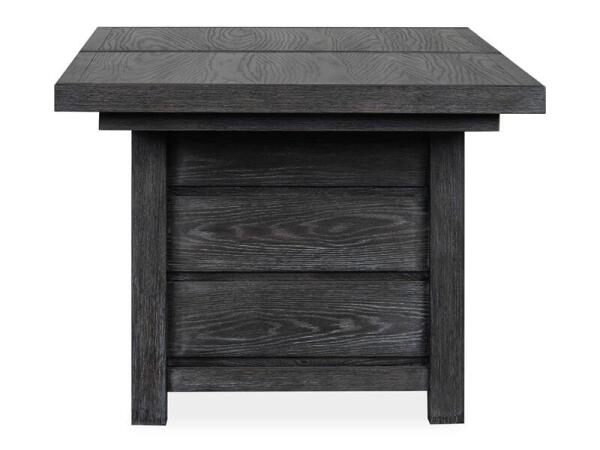 Plum Creek - Black Trestle Dining Table - Image 6