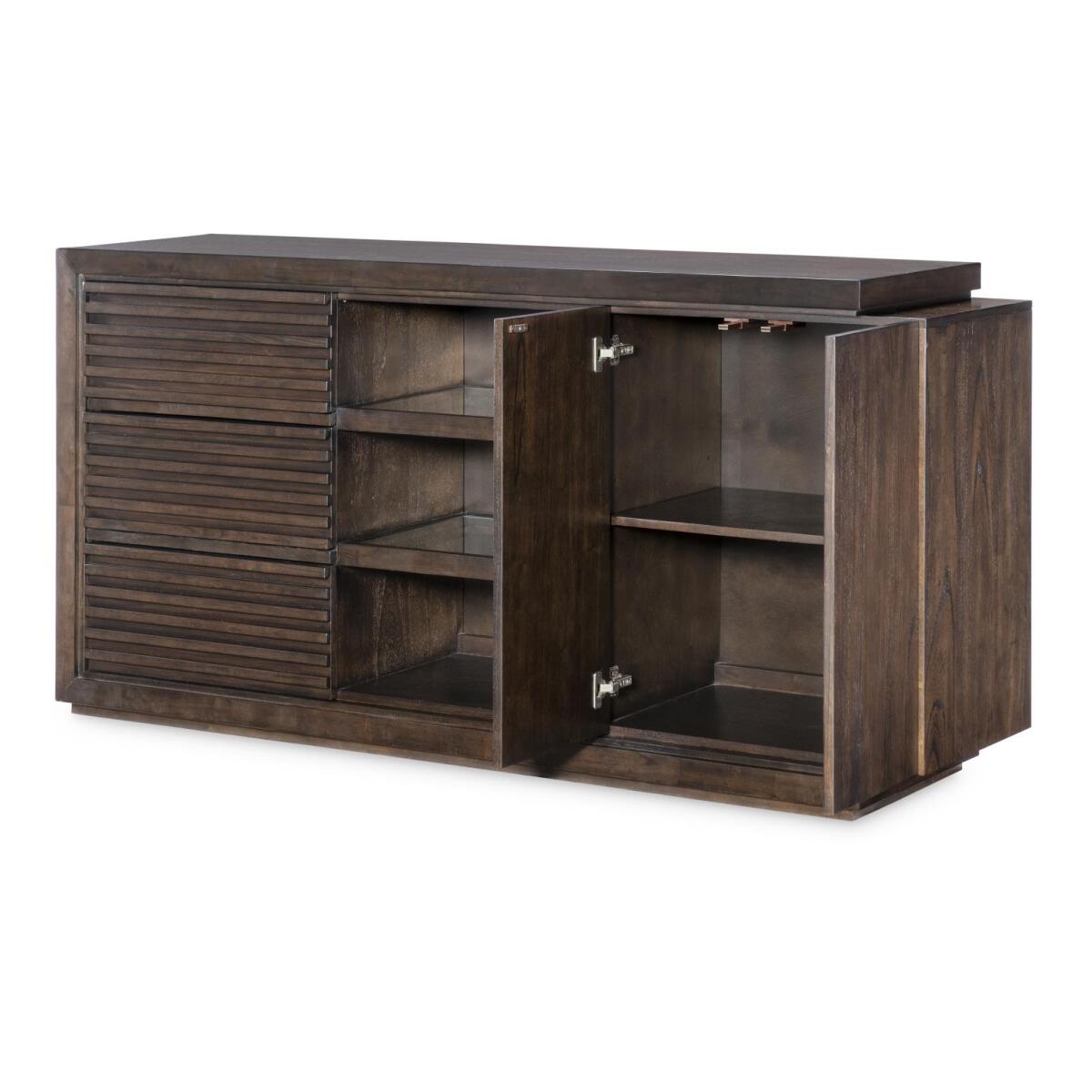 Credenza Dining Storage Brown 5