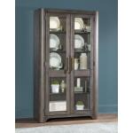 Display Cabinet Dining Storage Brown 13