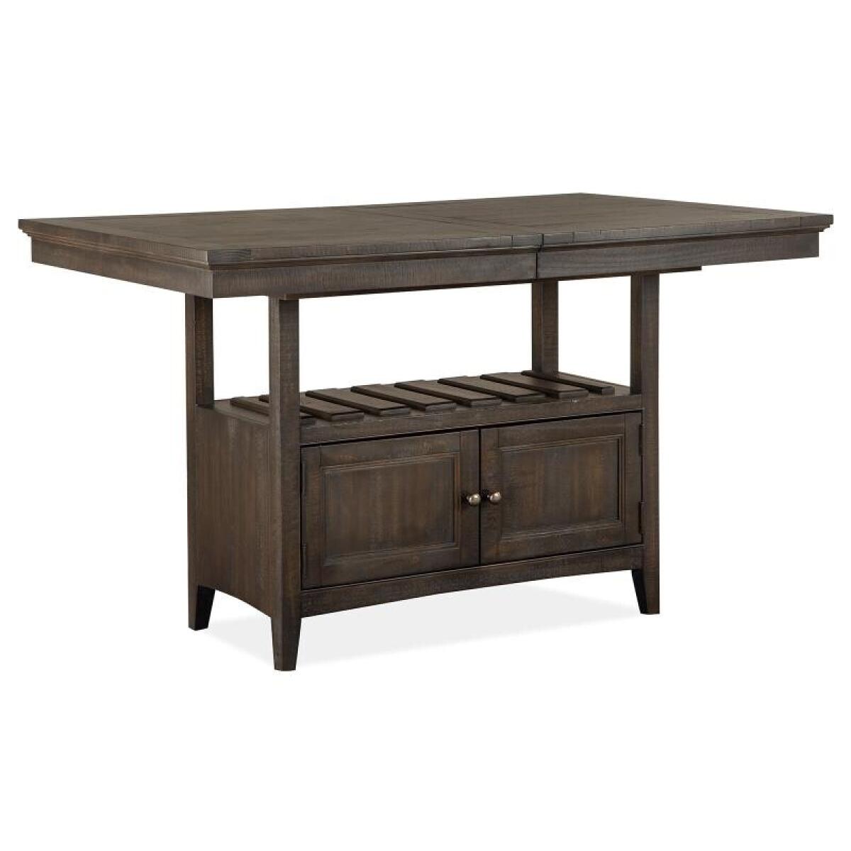 Westley D4399-42B Wood Counter Dining Table Base SU - Image 2