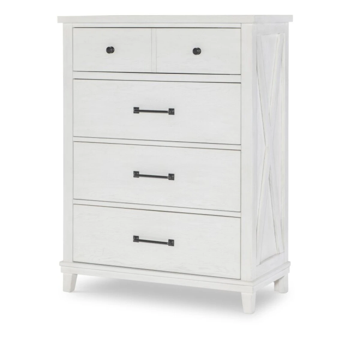 Drawer Chest White Finish Youth Chests Aged White 4