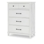 Dresser White Finish Youth Dressers Aged White 2