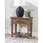 One Drawer Nightstand Nightstands Brown 12