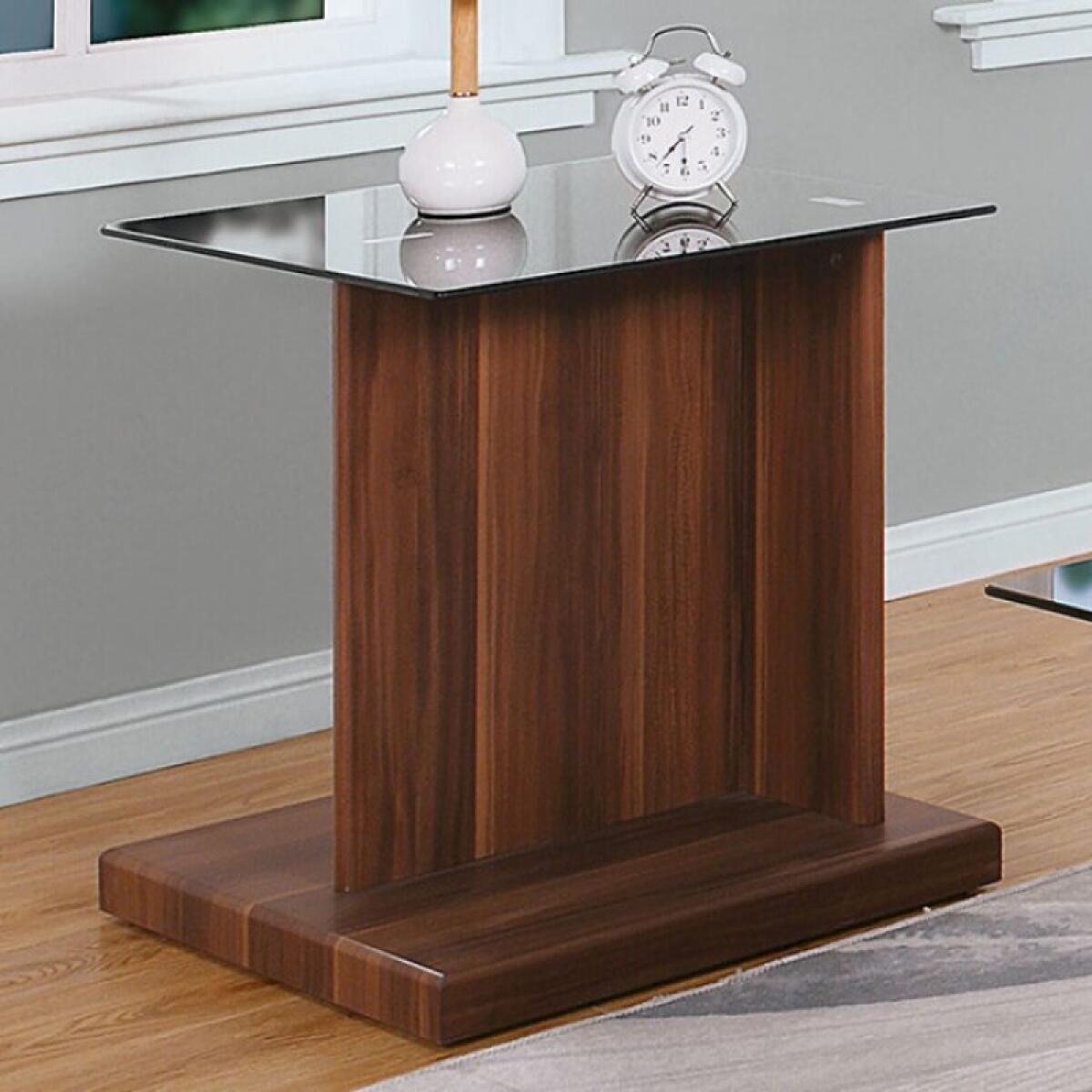Mannedorf End Table End tables Black/Dark Walnut 4