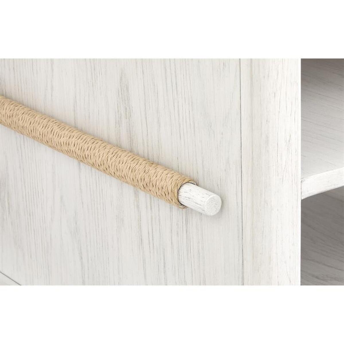 Sunset Cove - White Chairside End Table - Image 9