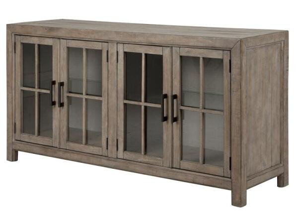 Tinley Park Buffet Curio Cabinet - Image 4