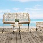 Kesi Patio Folding Bed Outdoor Chairs Furniture of America