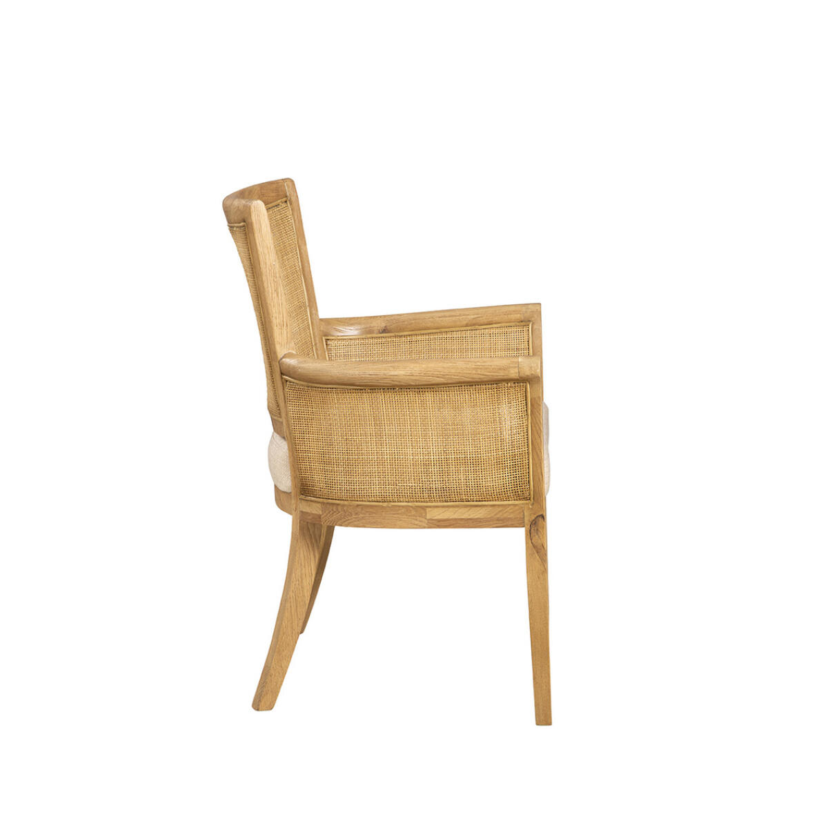 Natural Gimble Arm Chair - Image 4