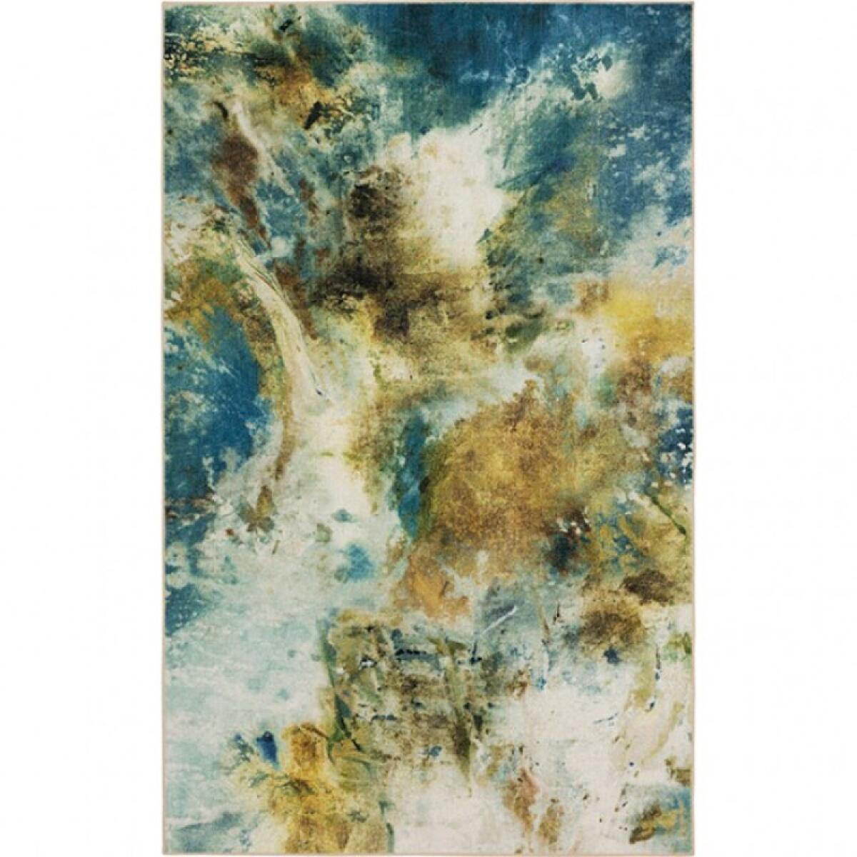 Hollie Area Rug 5′ x 8′ Rugs Blue 4