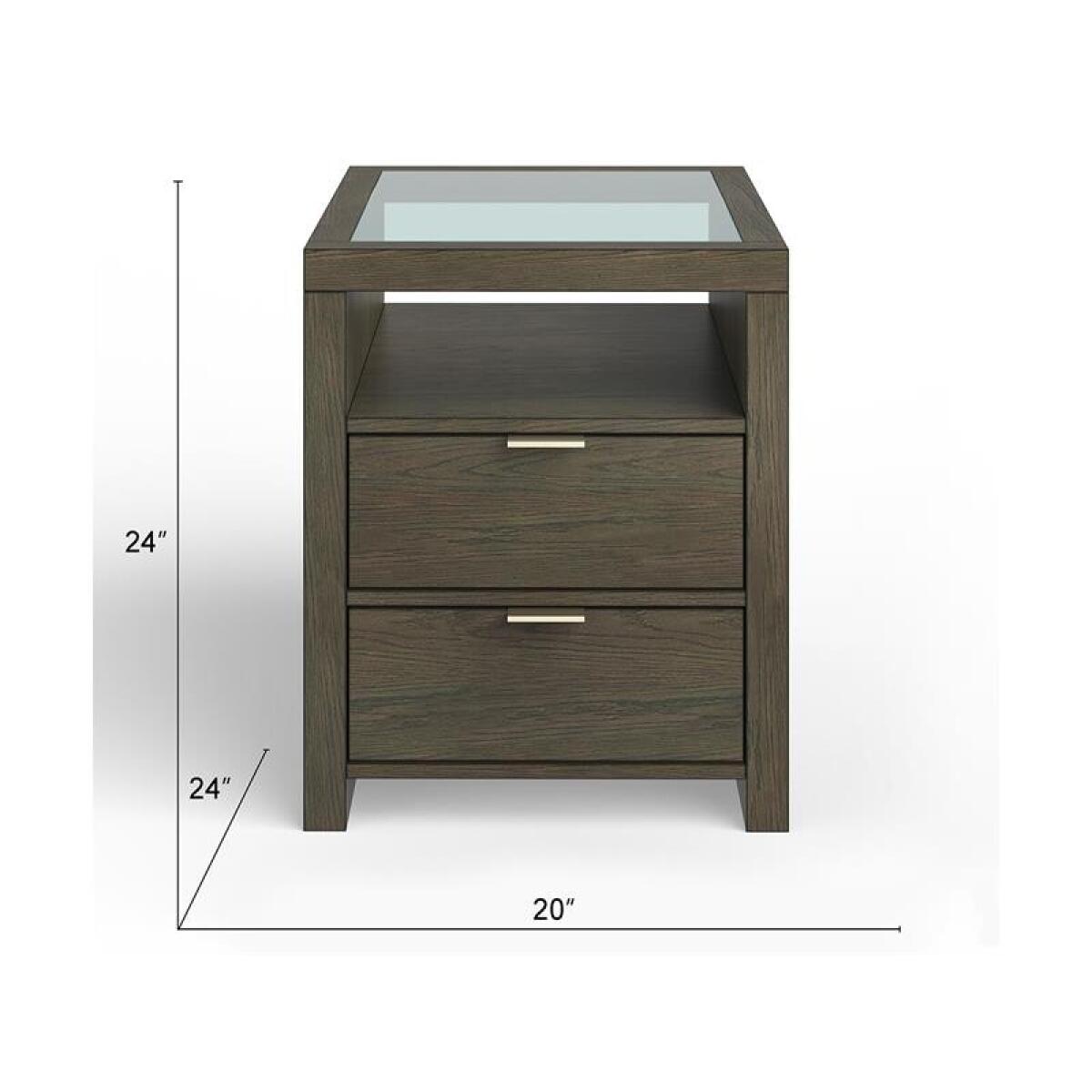 Merrick Rectangular End Table - Image 6