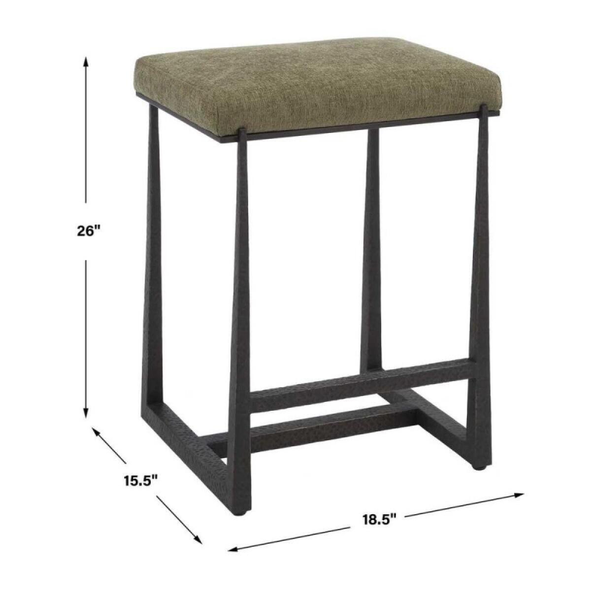 Midas Counter Stool, Bronze Barstools Barstools 13