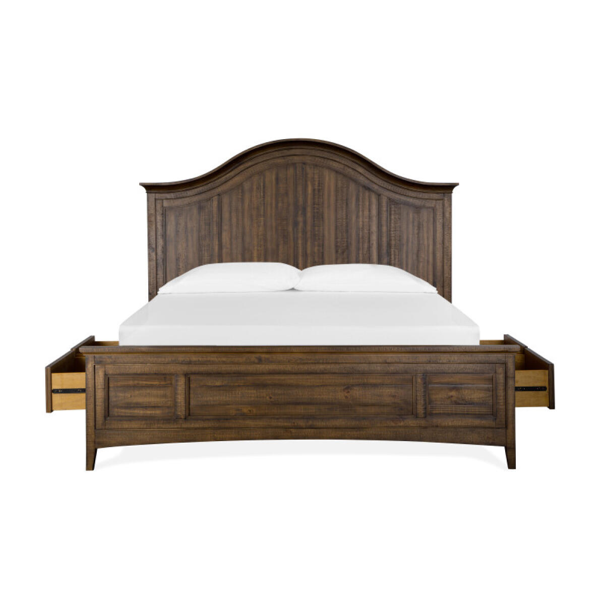 Complete King Arched Bed with Storage Rails Beds Beds 7