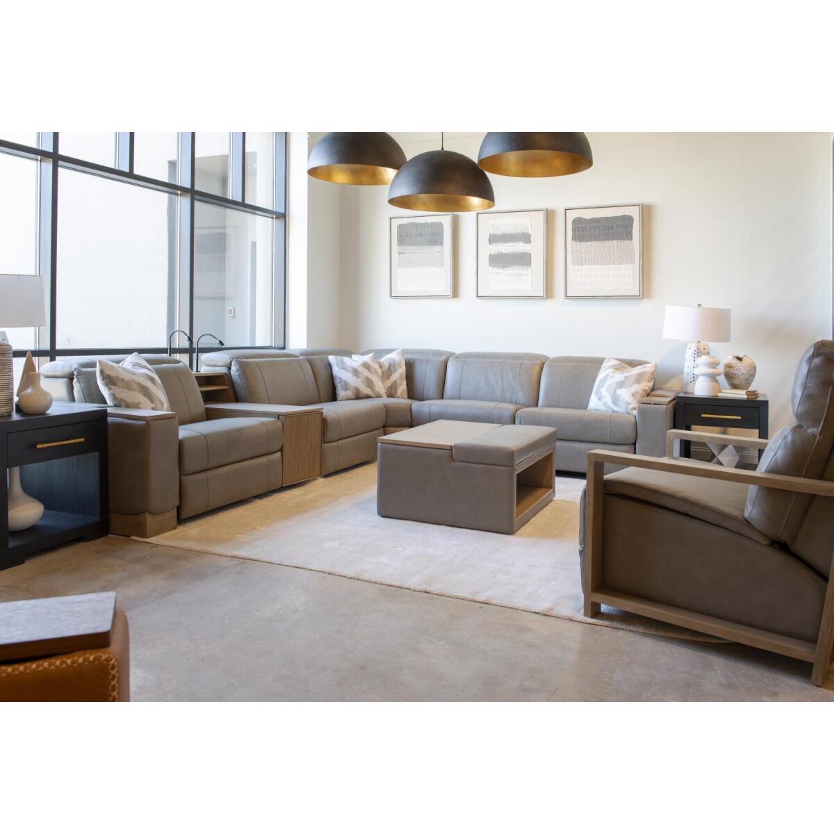 P2 Armless Recliner - Image 3