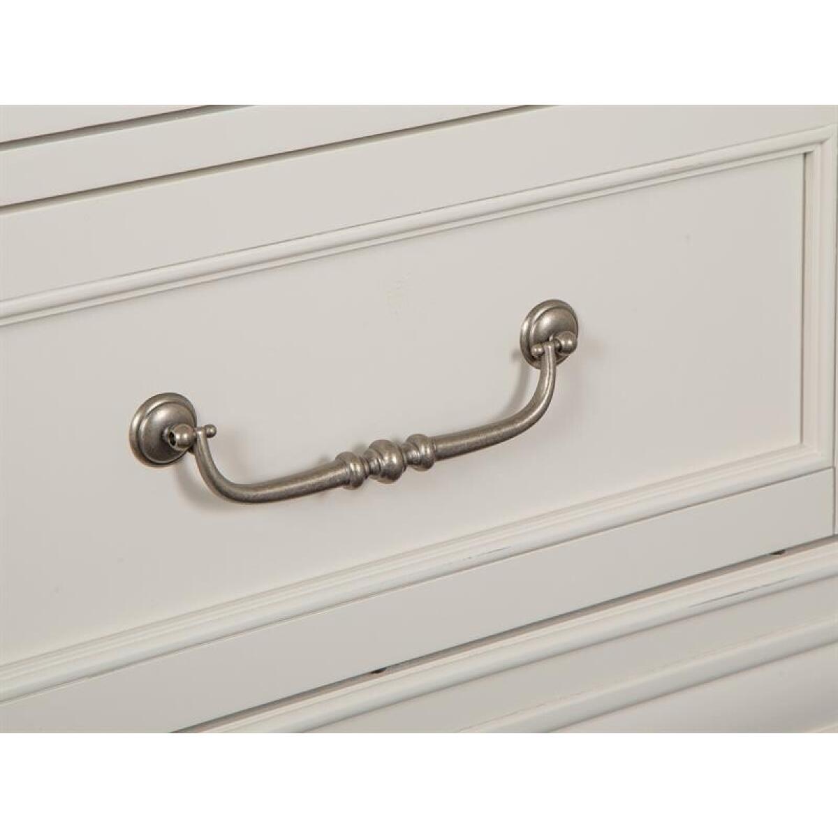 Willowbrook Drawer Nightstand Nightstands Egg Shell White w/slight rub through, M10868 Natural Fabric 6