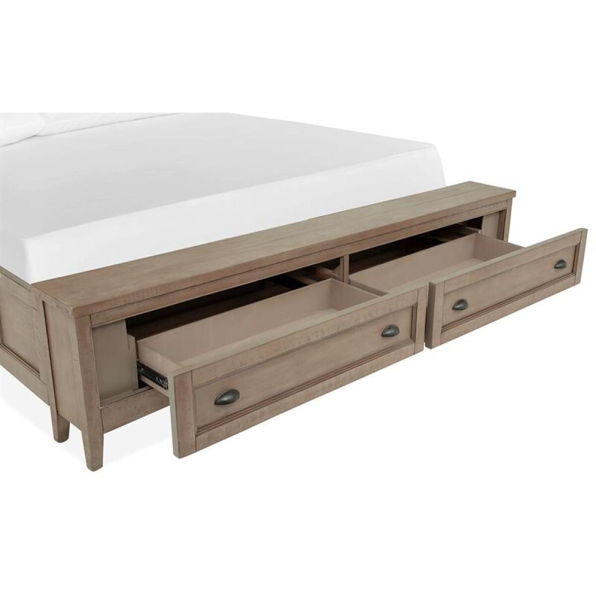 Paxton B4805-59B Complete Queen Lamp Panel Storage Bed - Image 5