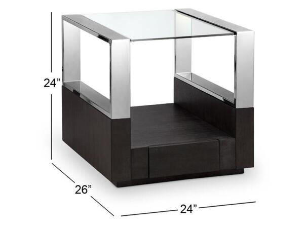 Revere Rectangular End Table - Image 4