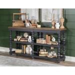 Turned Bobbin Leg Console Table - Image 4