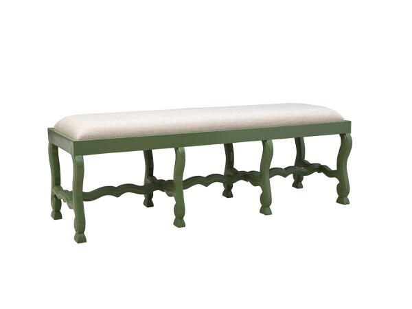 Green Romeo Bench Chairs & Benches Chairs & Benches