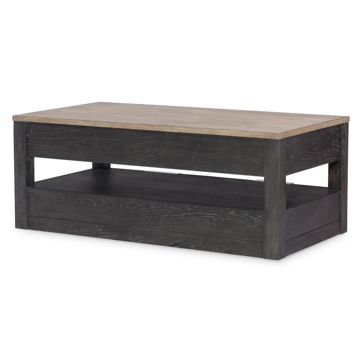 Lift Top Cocktail Table Cocktail & Coffee Tables Black 6