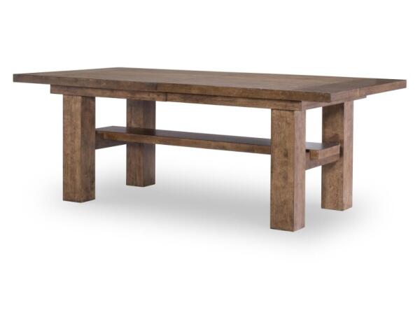 Complete Trestle Dining Table Dining Sets Brown