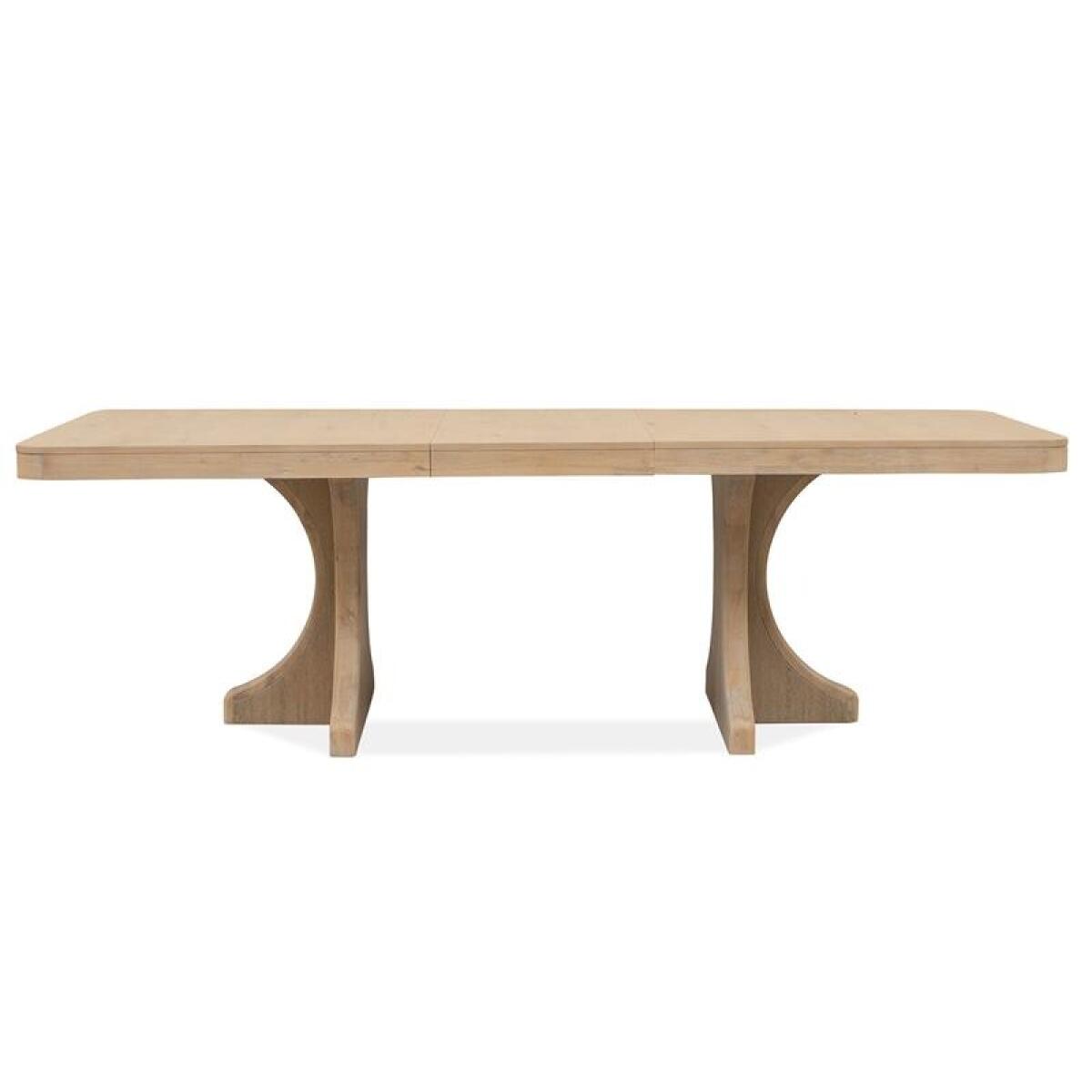 Somerset D5684-21 Trestle Dining Table - Image 3