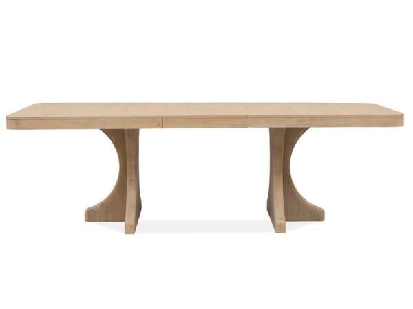 Somerset D5684-21 Trestle Dining Table - Image 3