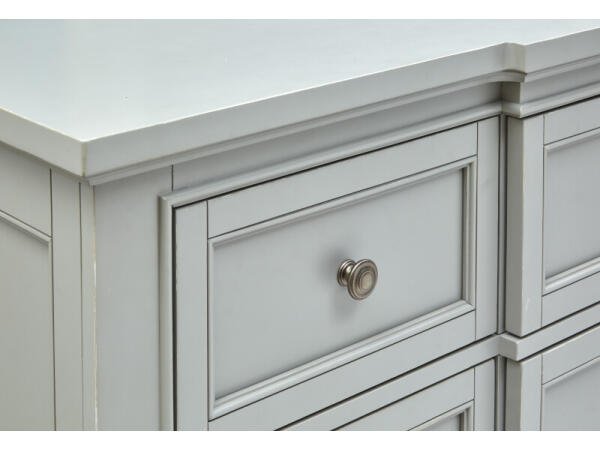 Drawer Dresser Dressers Cognac and Dinara Oat Fabric