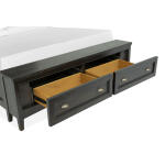 Westley B4399-59B Complete Queen Lamp Panel Storage Bed - Image 4