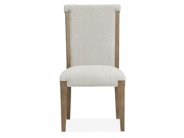 Plum Creek – LT. Brown Dining Side Chair w/Upholstered Seat & Back (2/ctn) Chairs & Benches Chairs & Benches 16