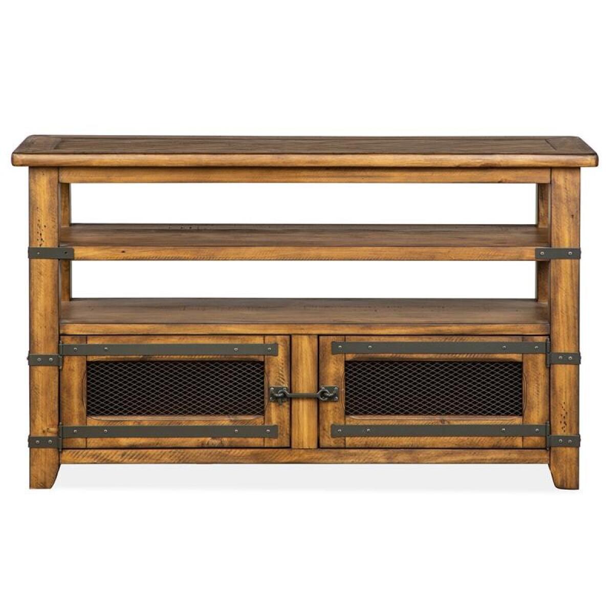 Chesterfield Rectangular Sofa Table Sofa Tables Brown 11