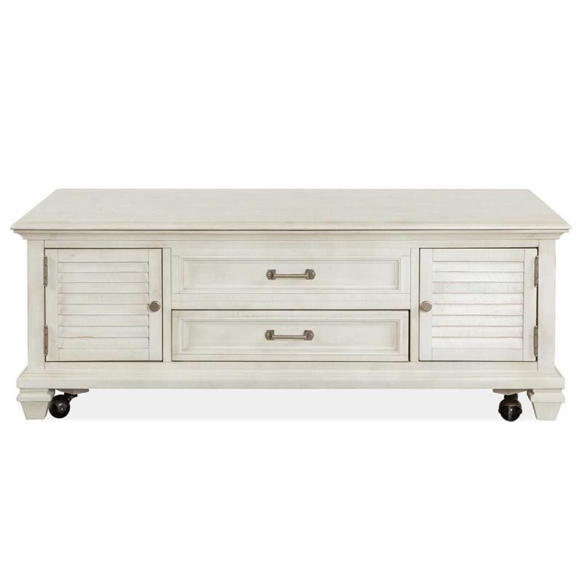 Newport Lift Top Storage Cocktail Table w/Casters - Image 5