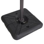 Fida 8 Ft Square Umbrella w/ Double Top + 37" Large Base - Image 9