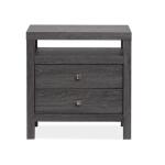 Merrifield - Black Drawer Nightstand