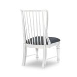 Slat Back Side Chair Chairs & Benches Aged White 11