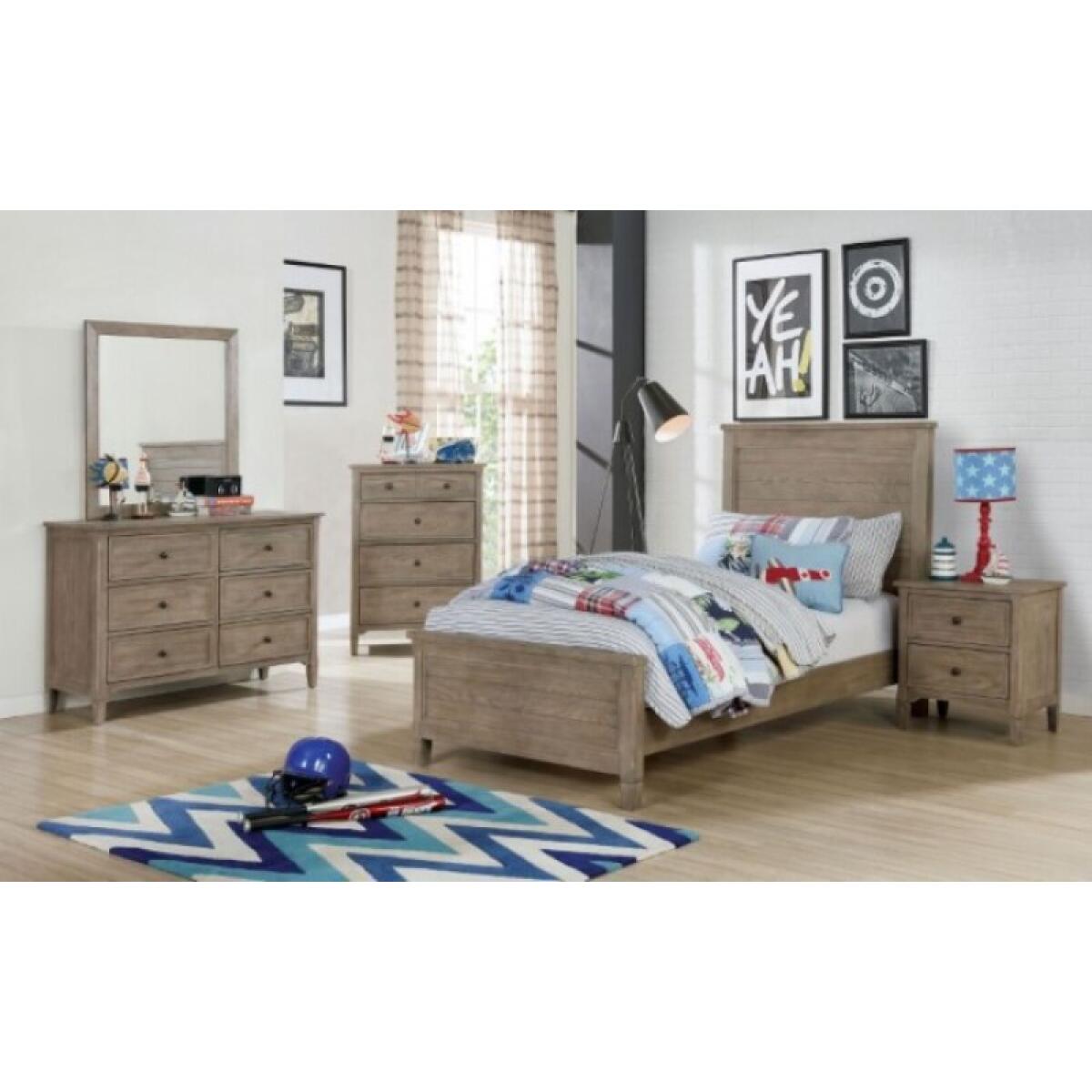 Vevey Bed Youth Beds Brown 6