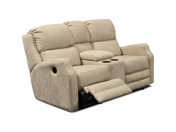 Double Reclining Loveseat Recliners Cream