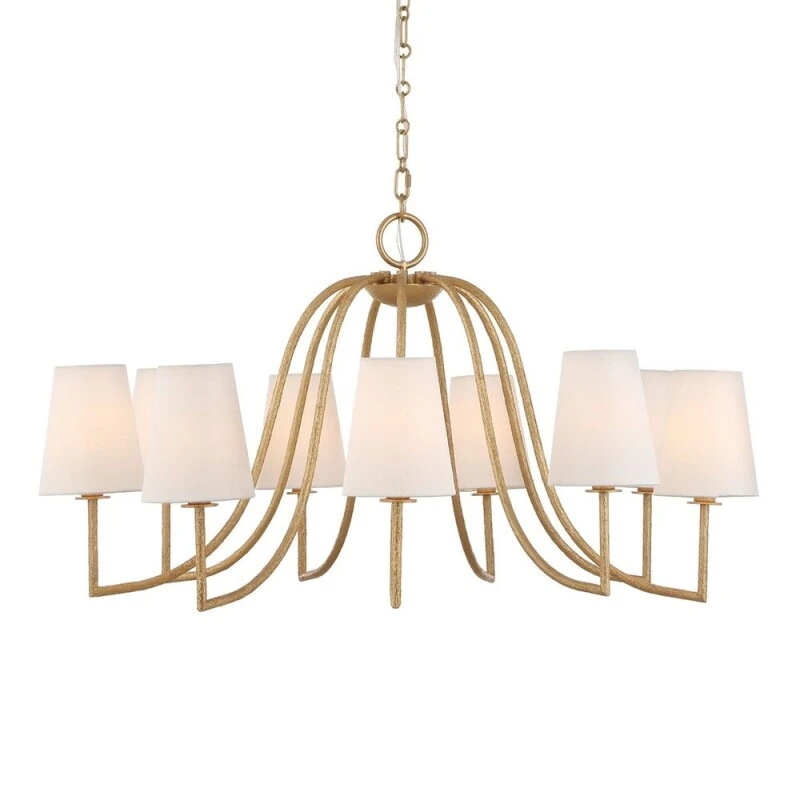 c9575ebef1571a166a77d25086e160bb Seville, 9 Lt Chandelier - Image 1