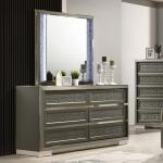 Leyland Mirror Bedroom Mirrors Dark Gray