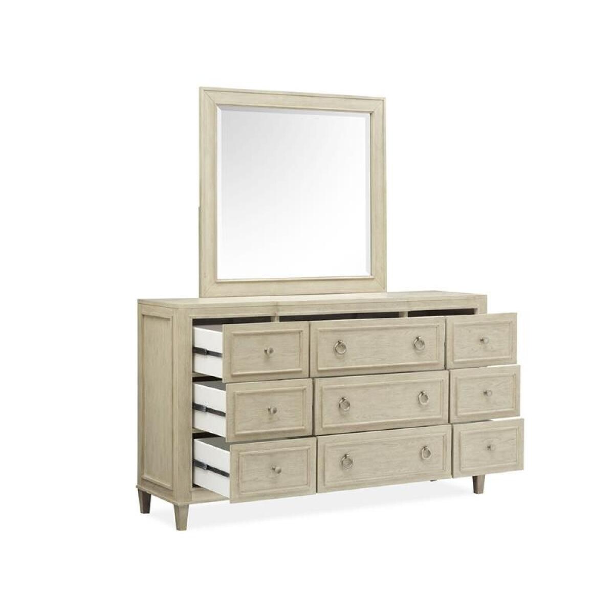 Sheridan Landscape Mirror Bedroom Mirrors Cream 6