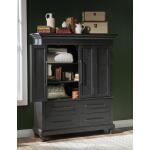 Armoire 4-drawers Dressers Black 21