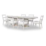 Complete Oval Dining Table Dining Tables Cream 23