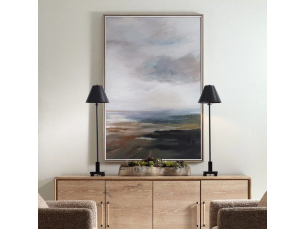 Lowlands Framed Canvas Art Art