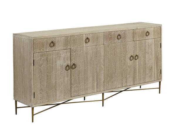 Emiko Four Drawer Server Accent Furniture Accent Furniture