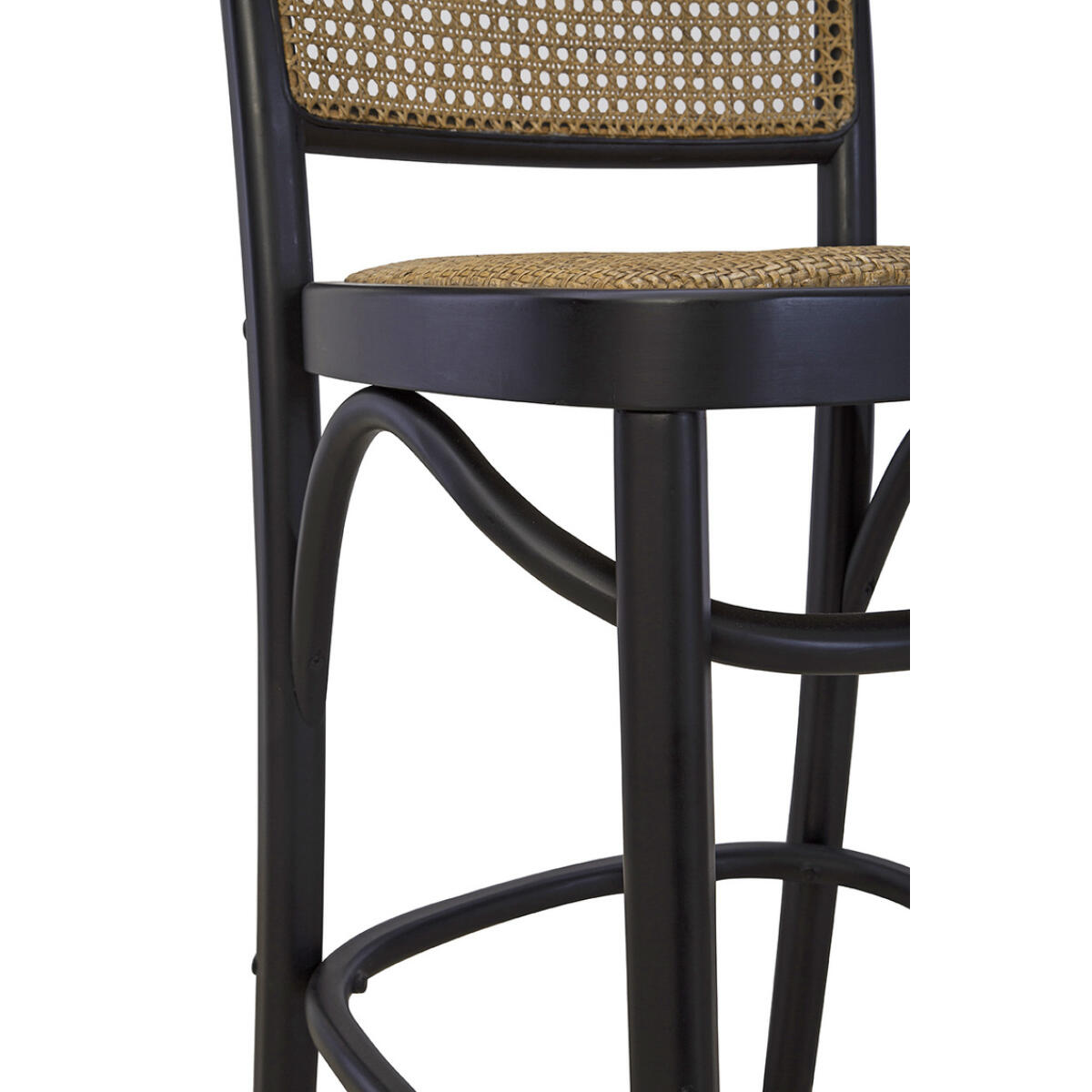 Black Cleveland Counter Stool - Image 4