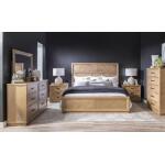 Complete Cal King Panel Bed 6/0 Beds Aged Driftwood 13